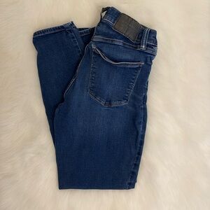 {lucky brand} mid rise super skinny ava jean